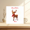 Custom Christmas Card for Daughter Son Mum Dad, Holiday Greeting Card, Personalised Festive Design, Family Xmas Keepsake